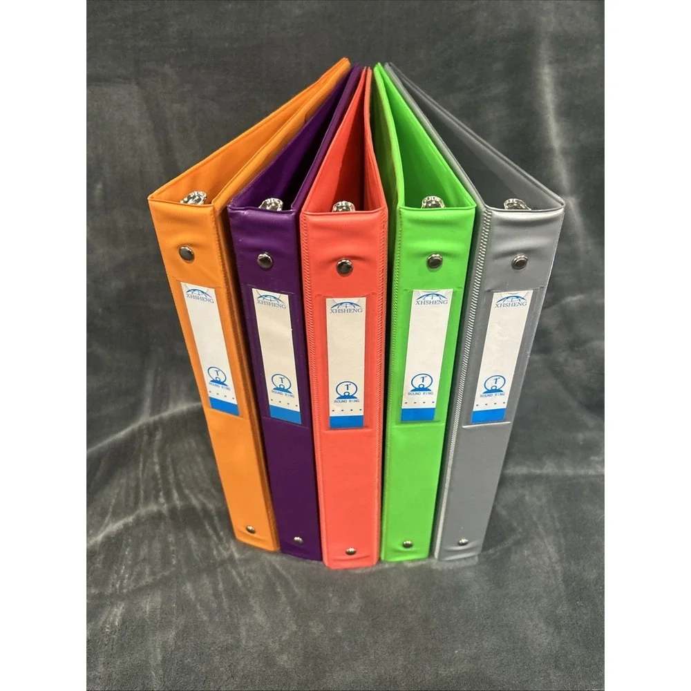 5- 3 Ring Binders ,1